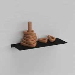 Como Hylde 25 x 10 cm - Sort metal