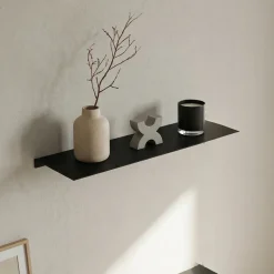 Como Hylde 37,5 x 10 cm - Sort metal