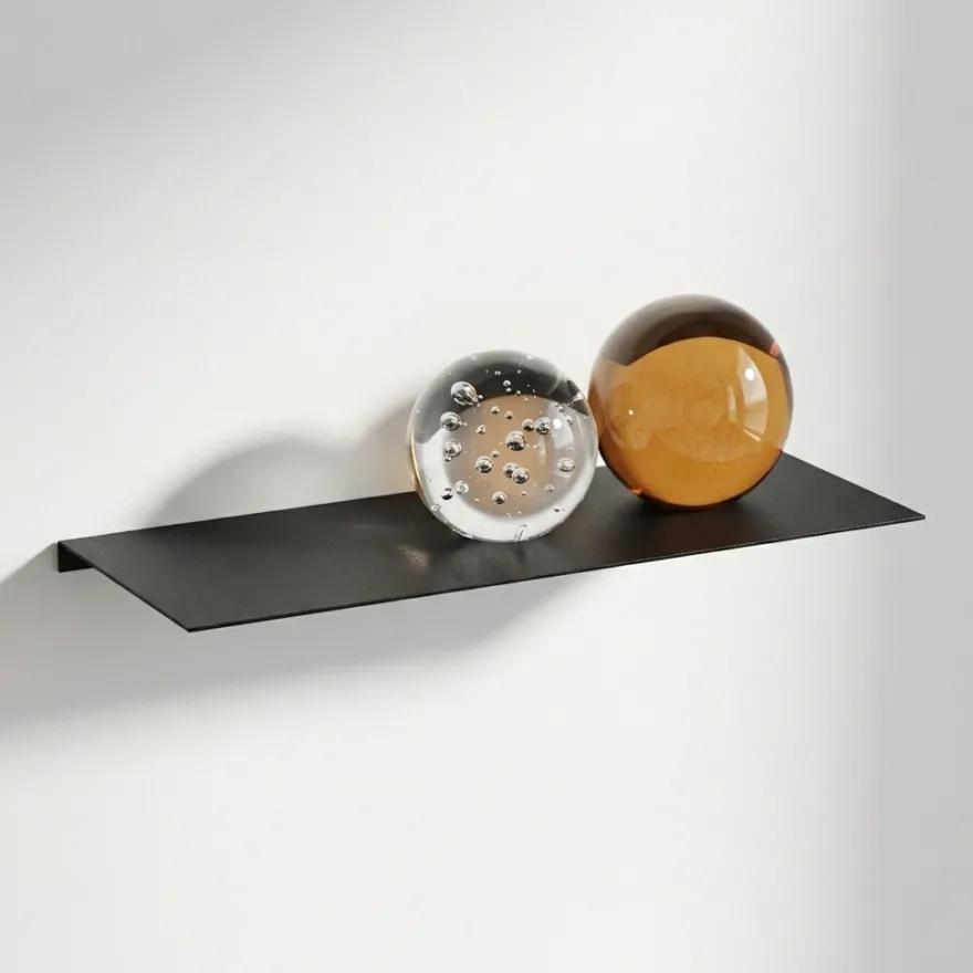 Como Hylde 37,5 x 15 cm - Sort metal