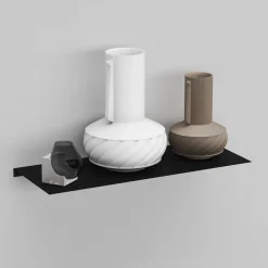 Como Hylde 37,5 x 15 cm - Sort metal