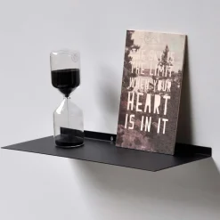 Como Hylde 40x15 cm. Sort metal