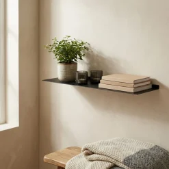 Como Hylde 50 x 15 cm - Sort metal