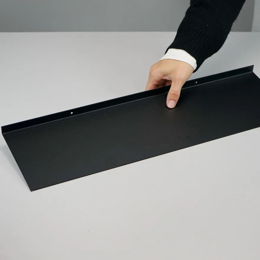 Como Hylde 50 x 15 cm - Sort metal