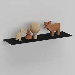 Como Hylde 50 x 15 cm - Sort metal