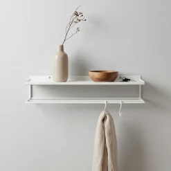 Como Køkkenhylde med stænger - Hvid Metal (50 cm)