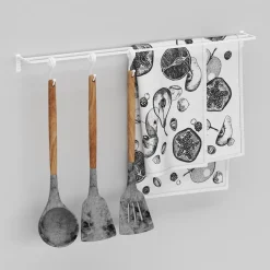 Como Køkkenstang - 60 cm, Hvid - DOUBLE