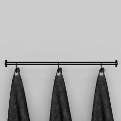 Como Køkkenstang - 60 cm, Sort - DOUBLE