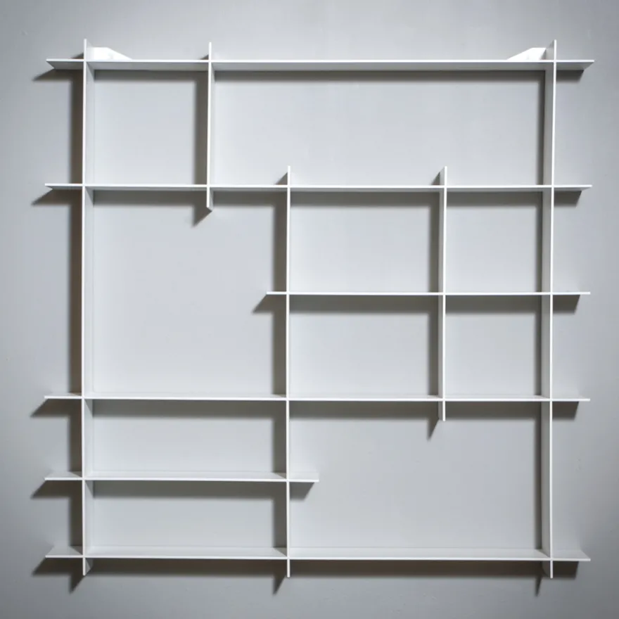 Como Niveau Display Hylde, Large, Hvid