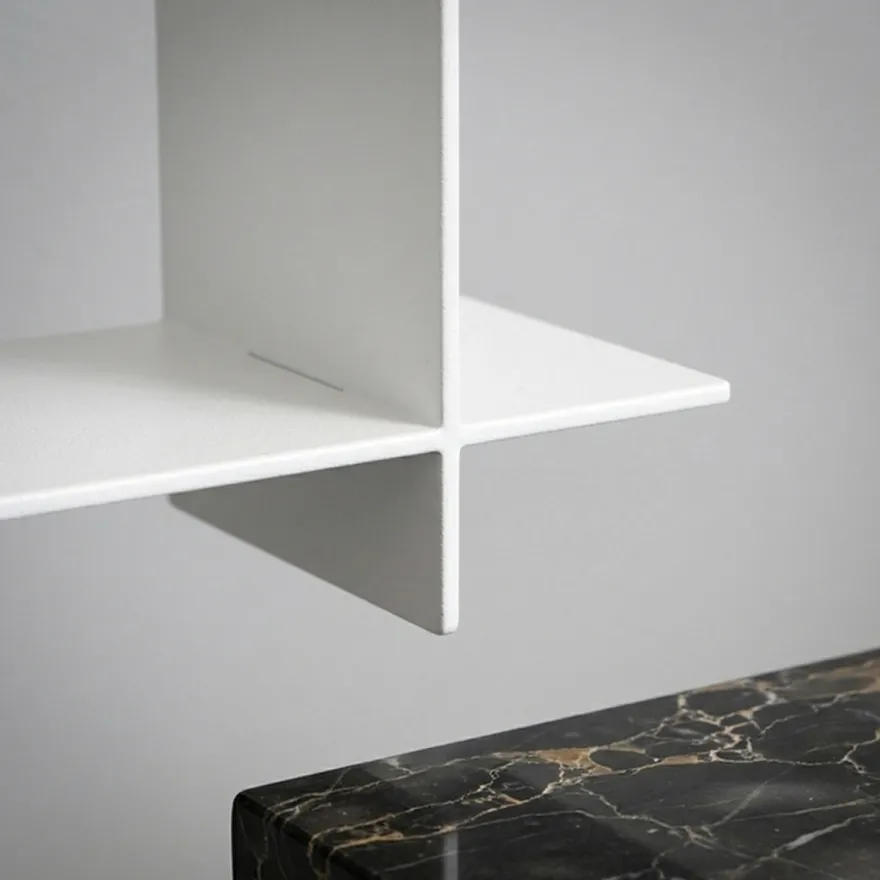 Como Niveau Display Hylde, Large, Hvid