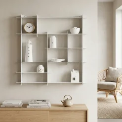 Como Niveau Display Hylde, Large, Hvid