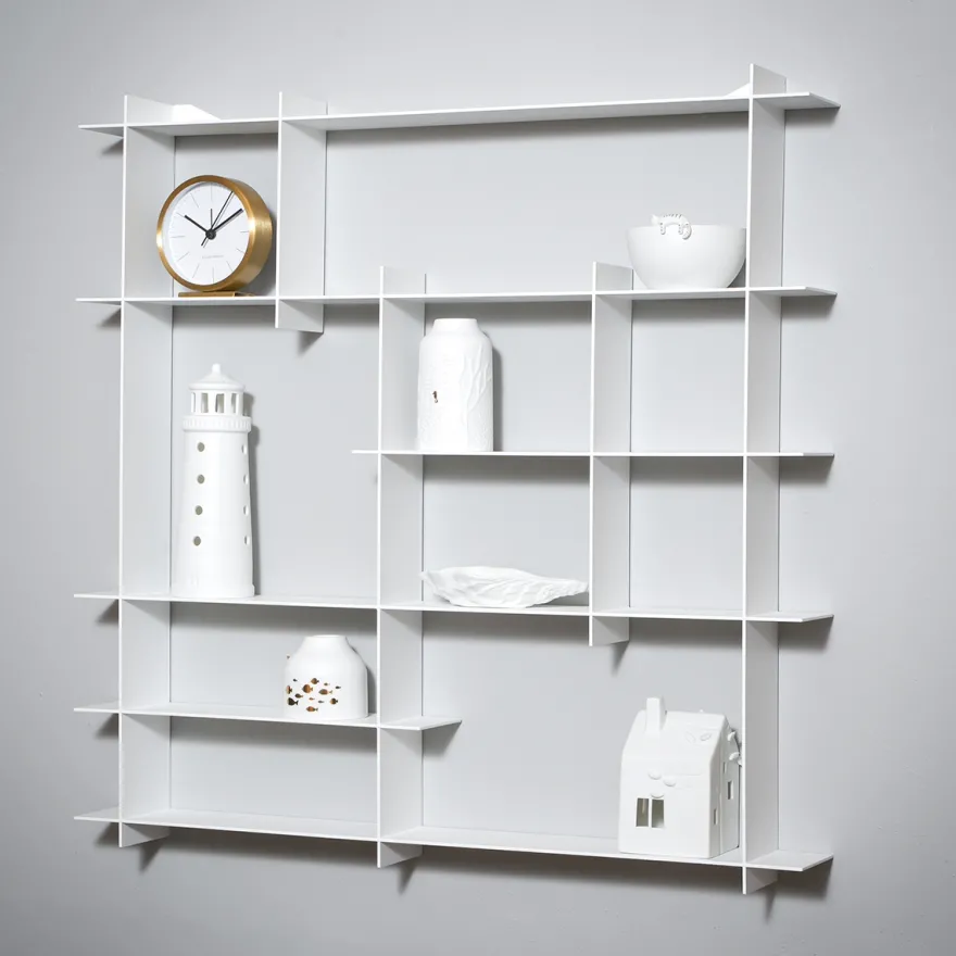 Como Niveau Display Hylde, Large, Hvid