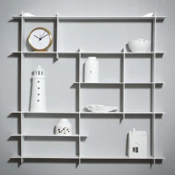 Como Niveau Display Hylde, Large, Hvid