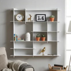 Como Niveau Display Hylde, Large, Hvid