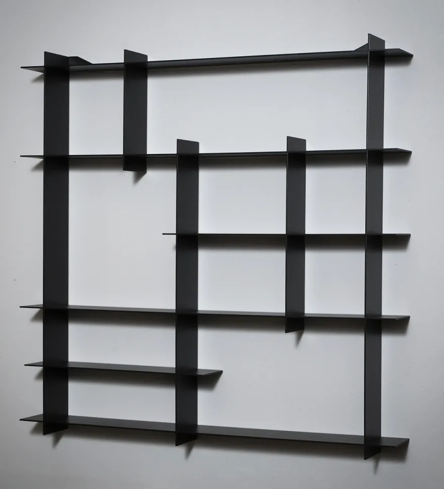 Como Niveau Display Hylde, Large, Sort