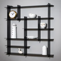 Como Niveau Display Hylde, Large, Sort