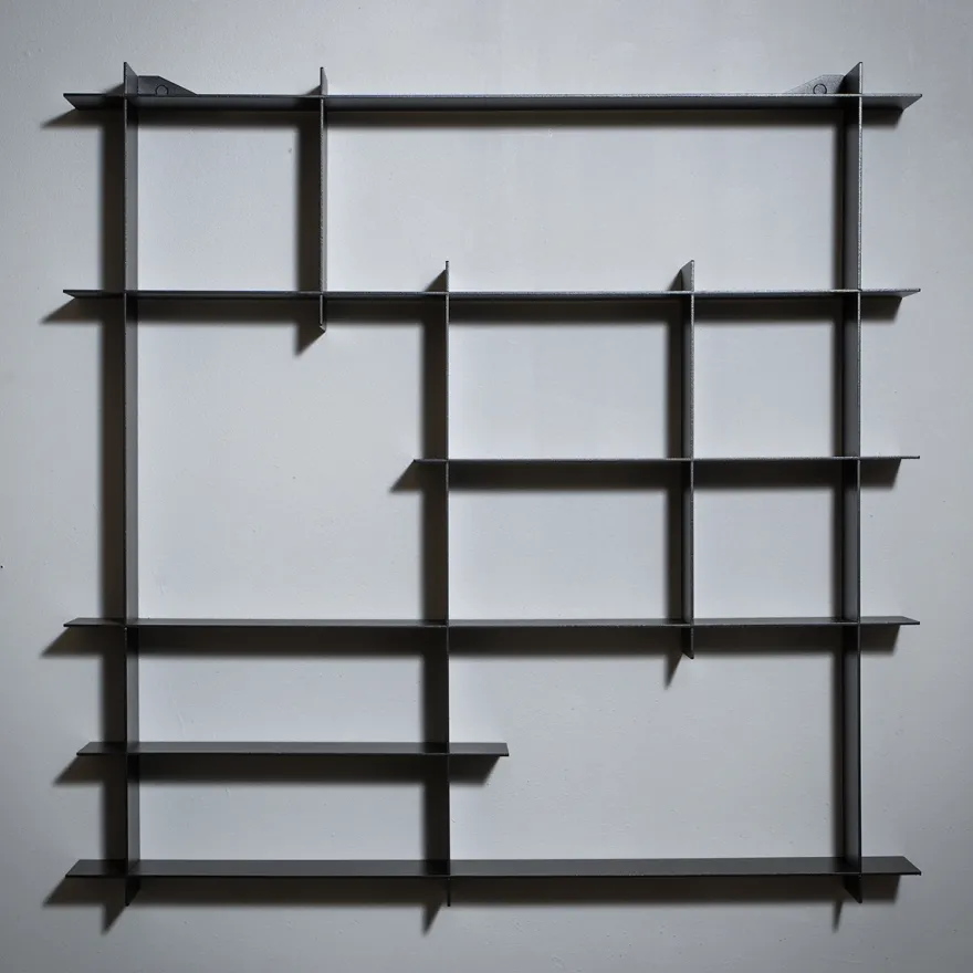 Como Niveau Display Hylde, Large, Sort