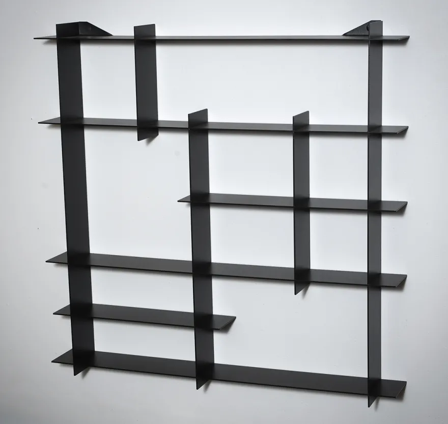 Como Niveau Display Hylde, Large, Sort