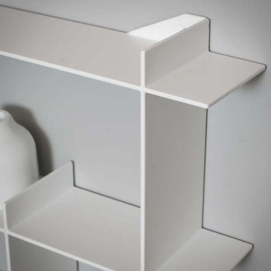 Como Niveau Display Hylde, Medium, Hvid