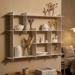 Como Niveau Display Hylde, Medium, Hvid