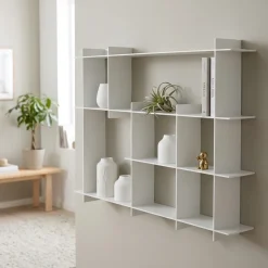 Como Niveau Display Hylde, Medium, Hvid