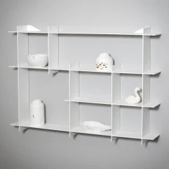 Como Niveau Display Hylde, Medium, Hvid