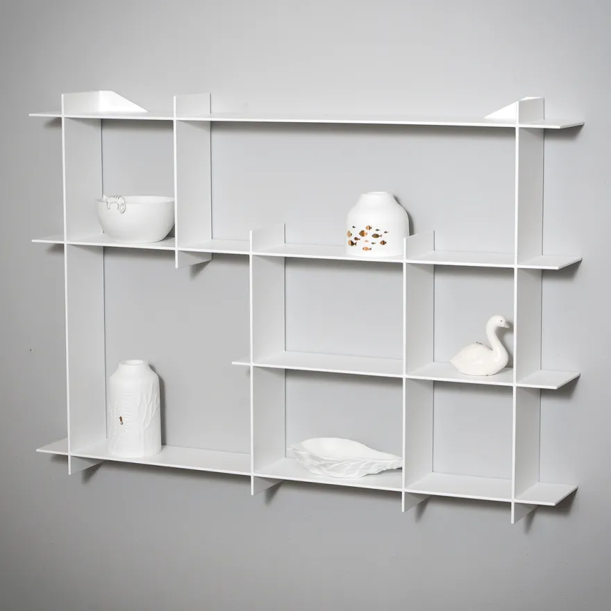 Como Niveau Display Hylde, Medium, Hvid