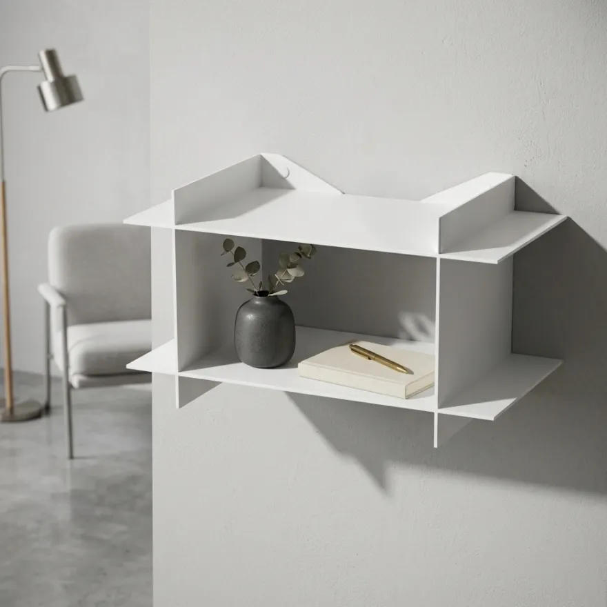 Como Niveau Hylde - Sengebord, Hvid