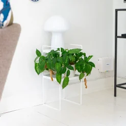 Como Plantestander med to hylder, Hvid