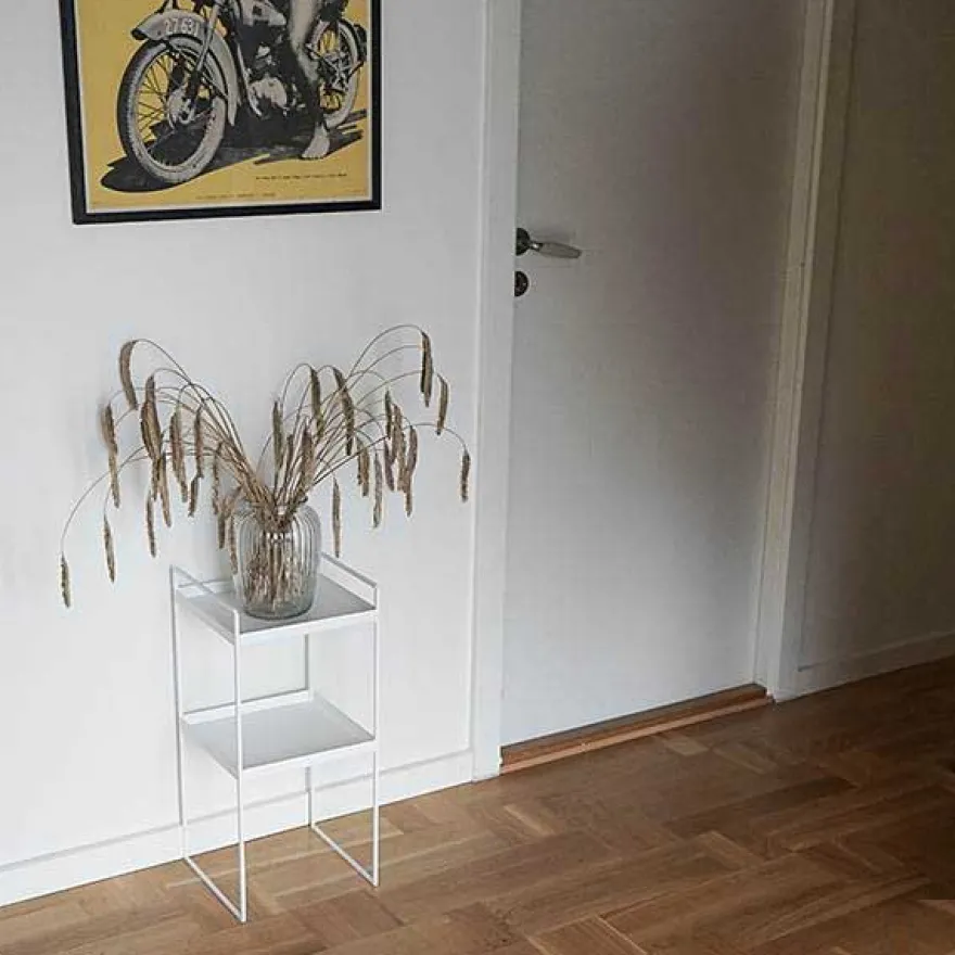 Como Plantestander med to hylder, Hvid