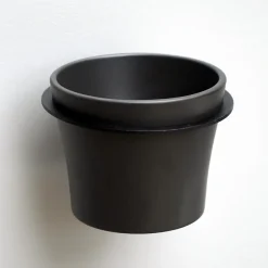 Como rund planteholder til væg - Sort. Small