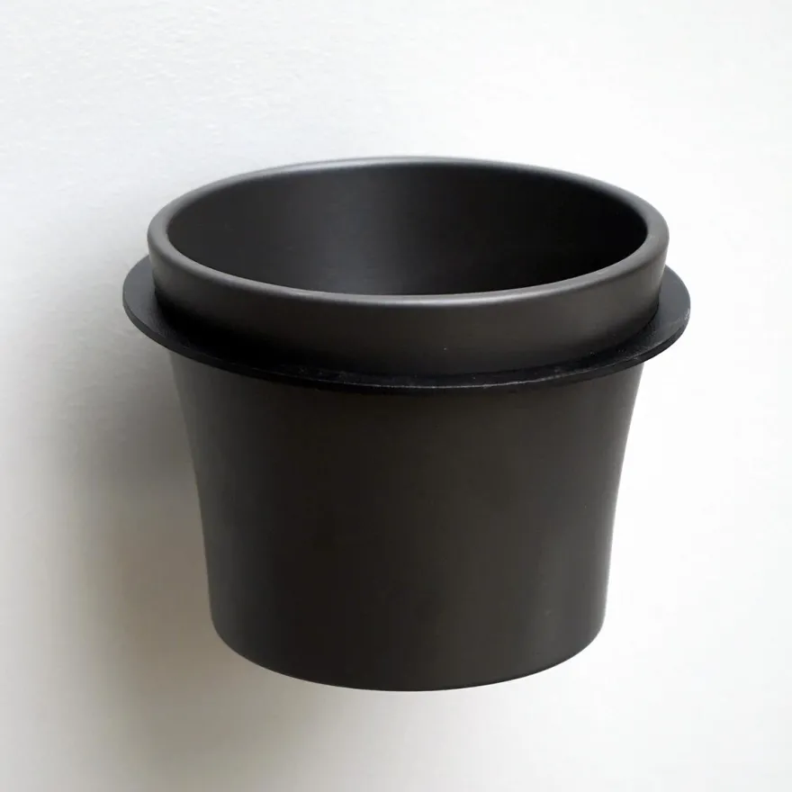 Como rund planteholder til væg - Sort. Small