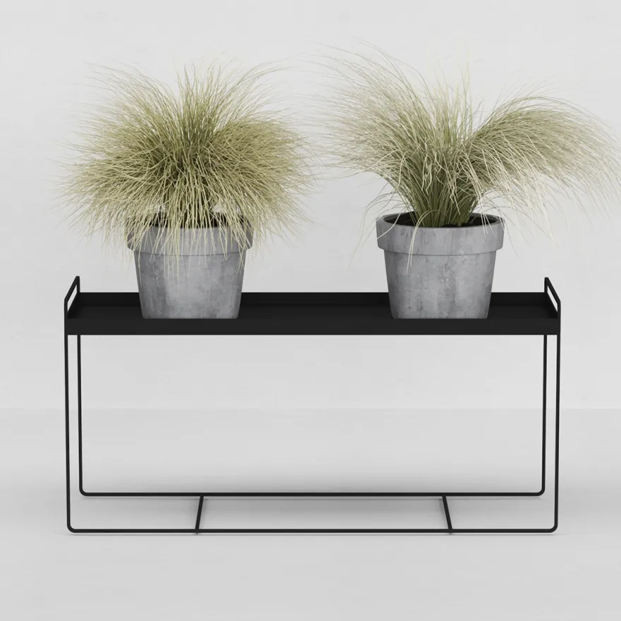 Como Sidebord - High Tray Large - Sort
