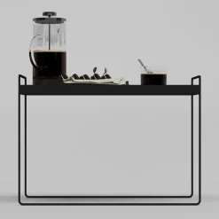 Como sidebord - High Tray - Sort