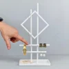 Como smykkeholder - TOTEM, Hvid