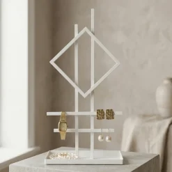 Como smykkeholder - TOTEM, Hvid