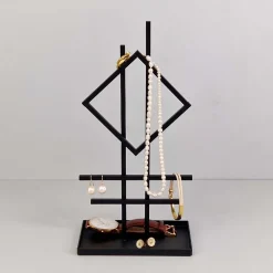Como smykkeholder - TOTEM, Sort