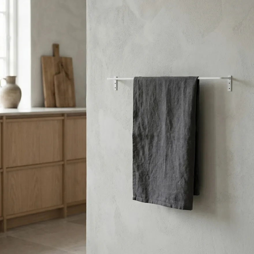 Como viskestykkeholder, 50 cm, Hvid