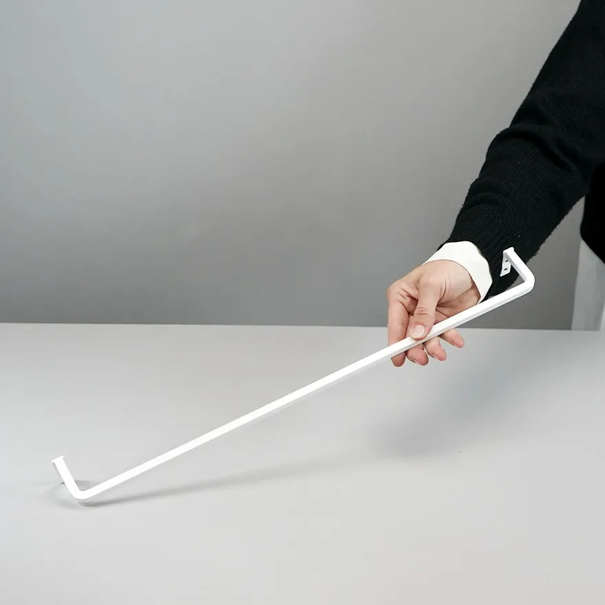 Como viskestykkeholder, 50 cm, Hvid