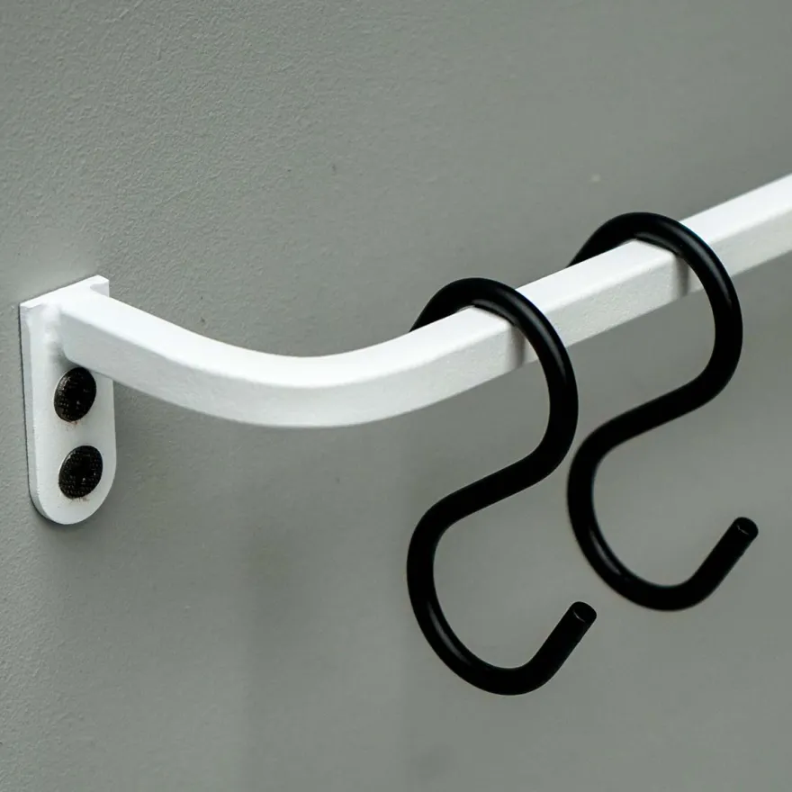 Como viskestykkeholder, 60 cm, Hvid