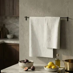 Como viskestykkeholder, 50 cm, Sort