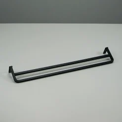 Como viskestykkeholder - 40 cm, Sort - DOUBLE