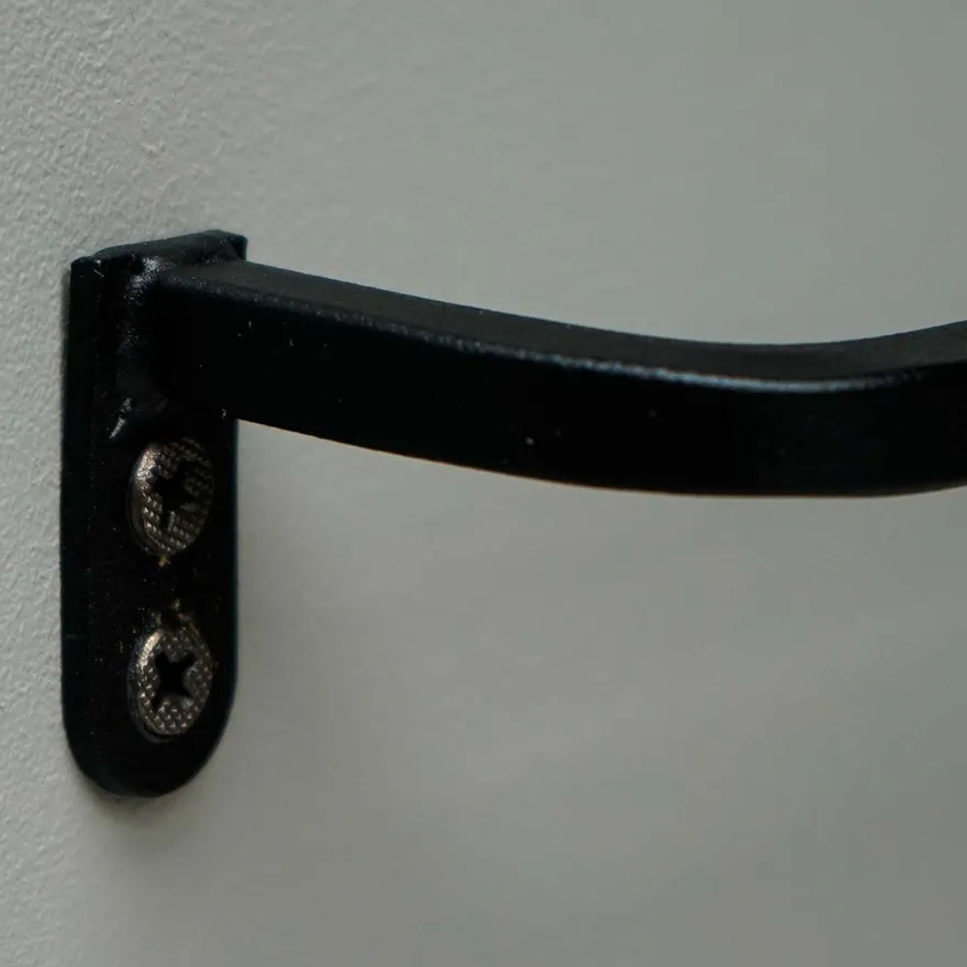 Como viskestykkeholder, 20 cm, sort