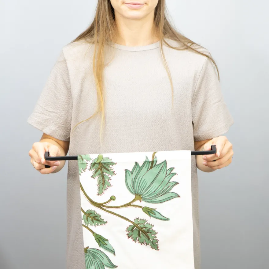 Como viskestykkeholder, 40 cm, Sort