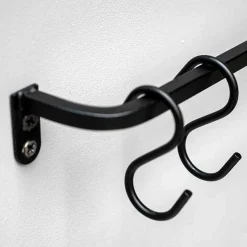 Como viskestykkeholder, 40 cm, Sort