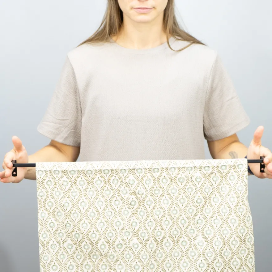 Como viskestykkeholder, 60 cm, Sort