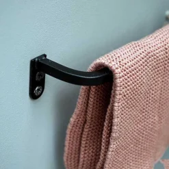 Como viskestykkeholder, 60 cm, Sort