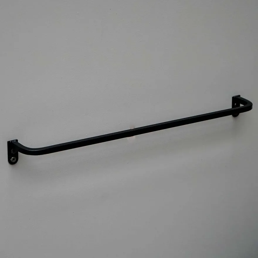 Como viskestykkeholder, 60 cm, Sort