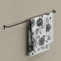 Como viskestykkeholder, 60 cm, Sort