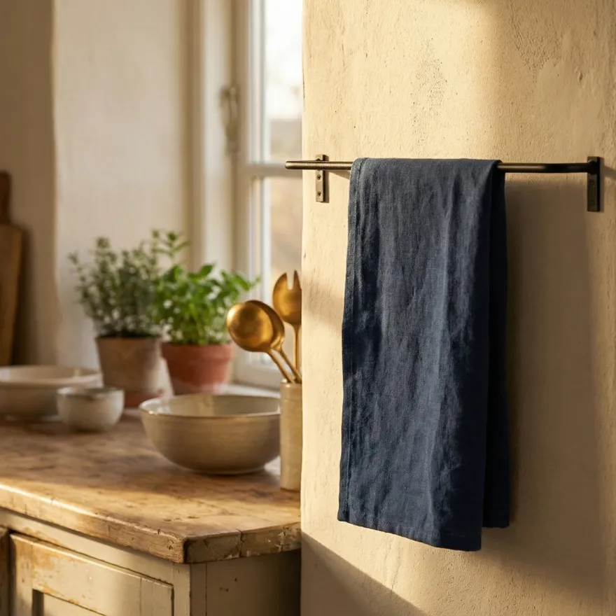 Como viskestykkeholder, 60 cm, Sort