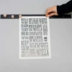 Como Wallnote inkl. magneter - Sort